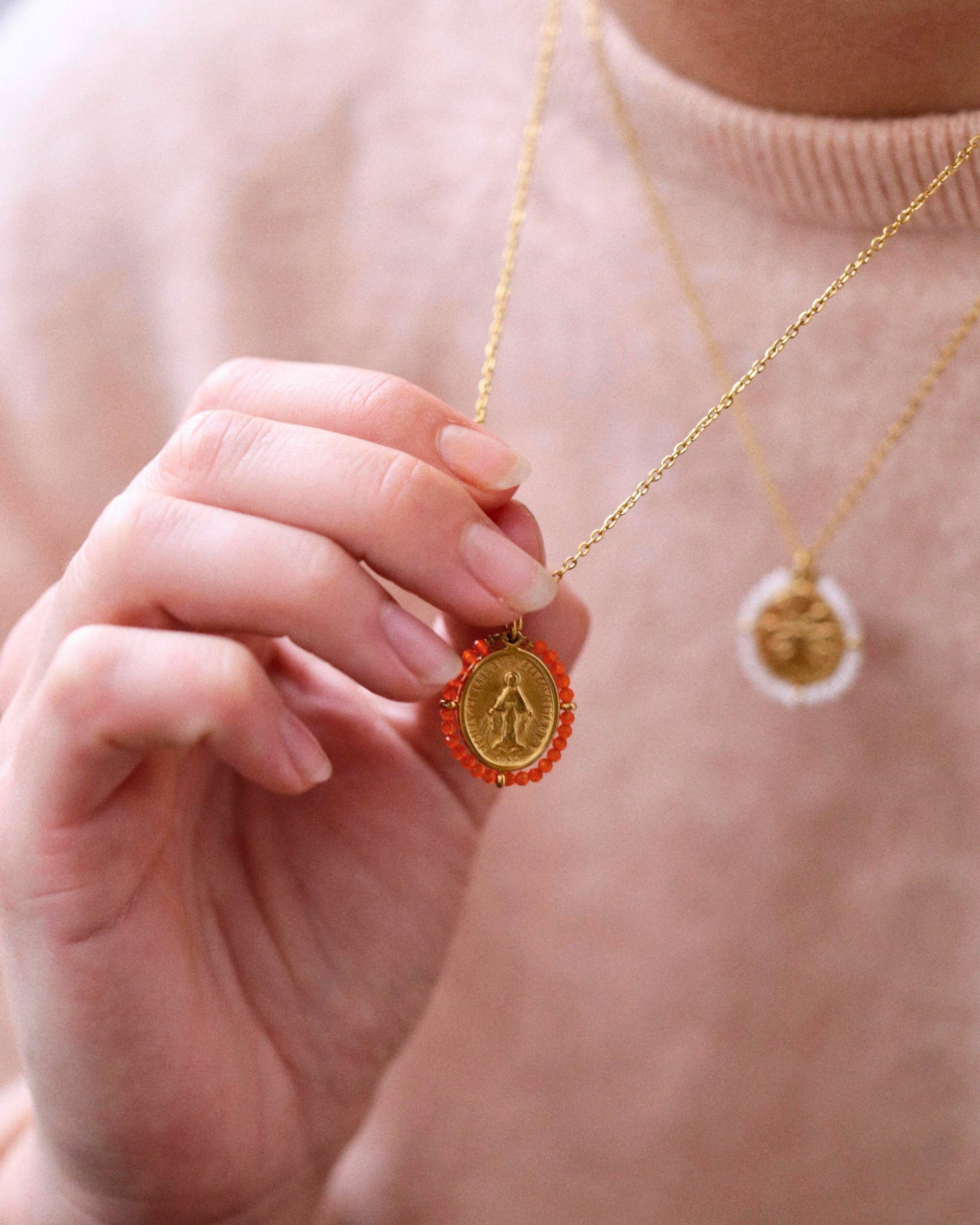 Santa Maria Precious — Necklace Orange