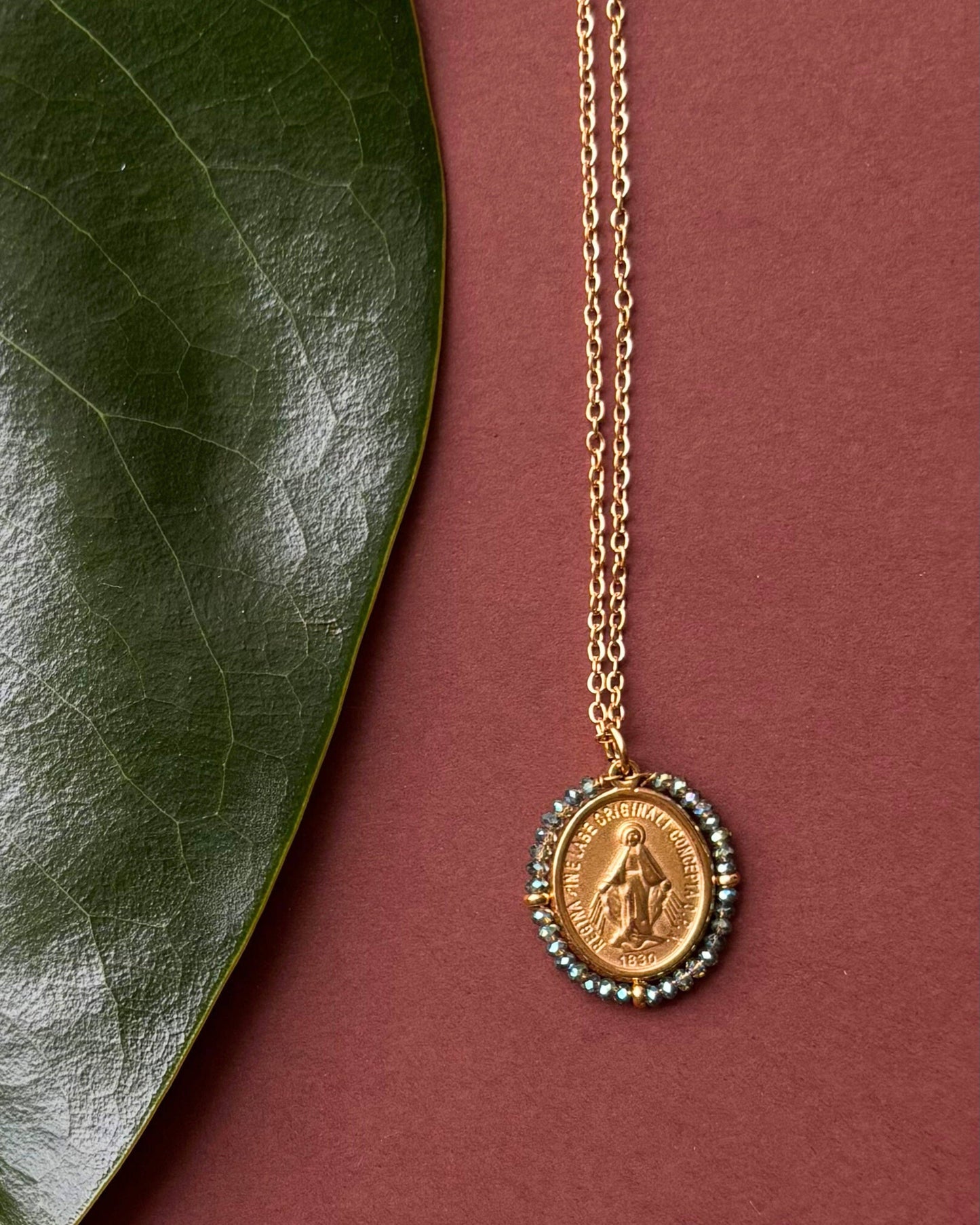 Santa Maria — Necklace Shiny Light Blue
