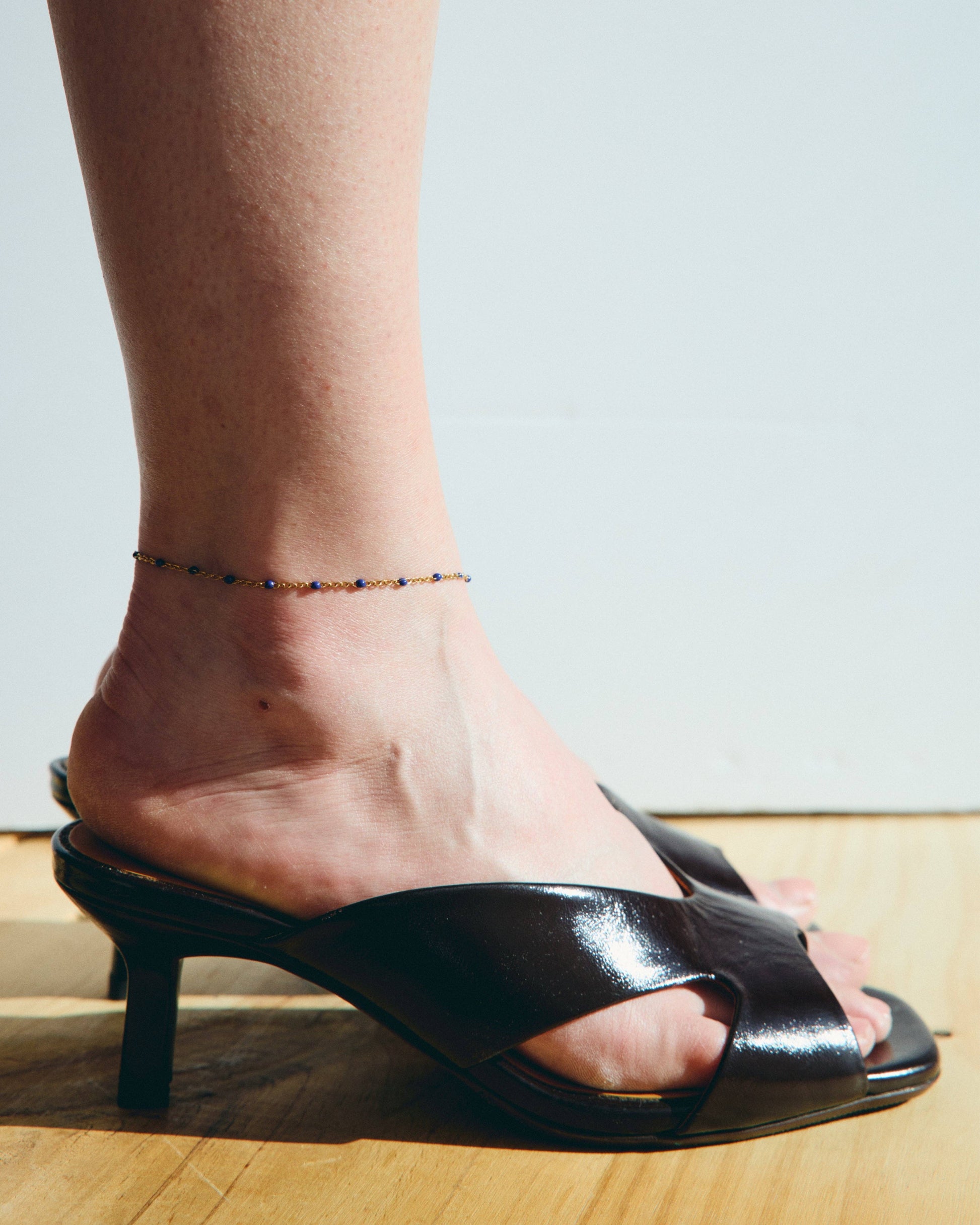 Castelo — Anklet Navy Blue