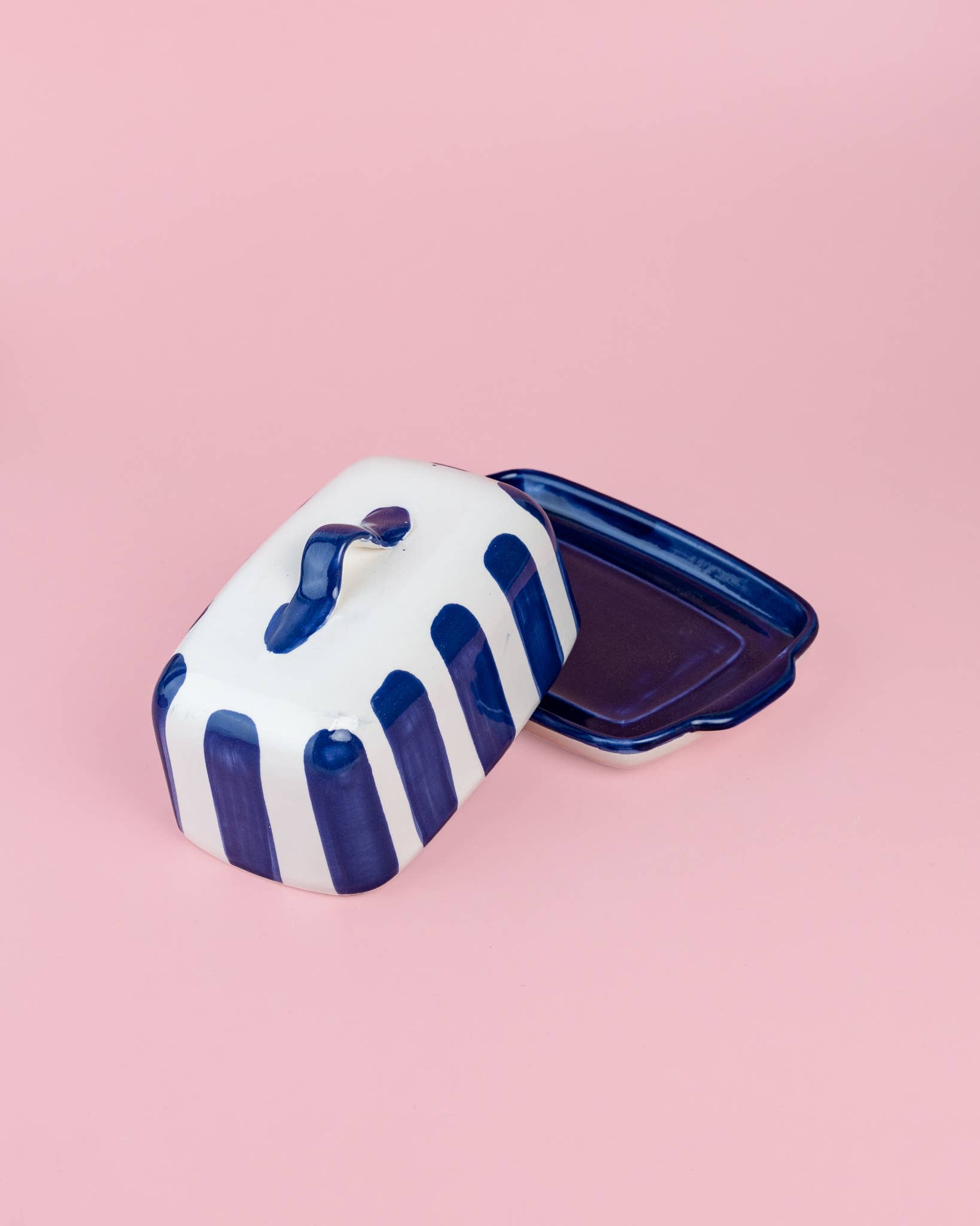 Ceramic Butter Dish — Costa Azul