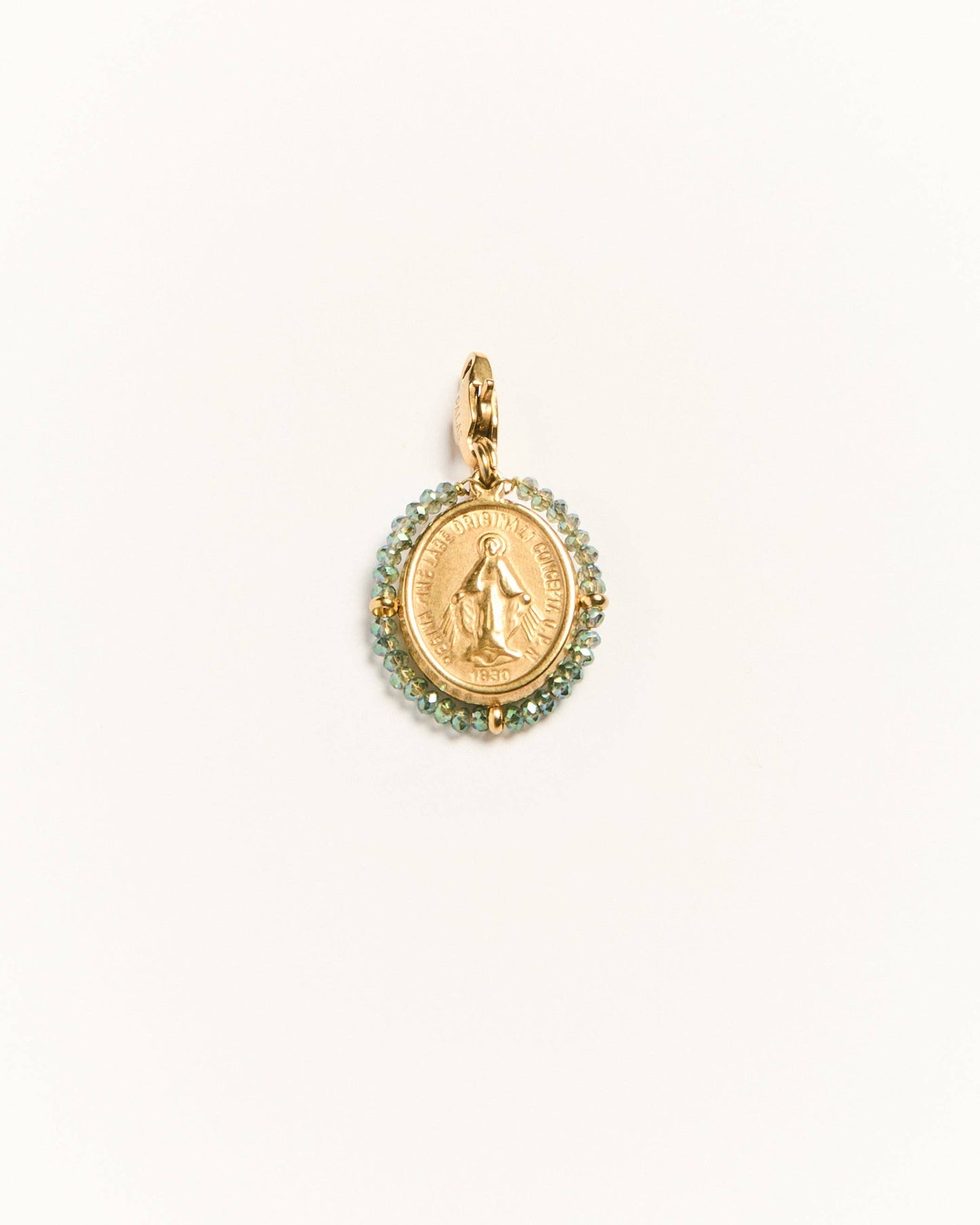 Santa Maria — Charm Shiny Light Blue