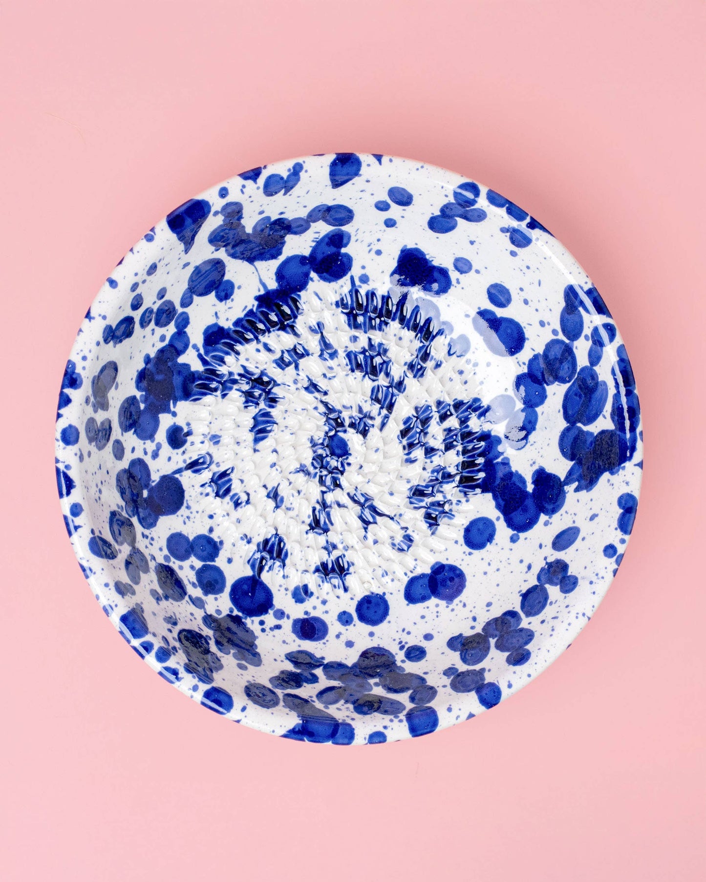 Medium Ceramic Garlic Grater Plate — Persia