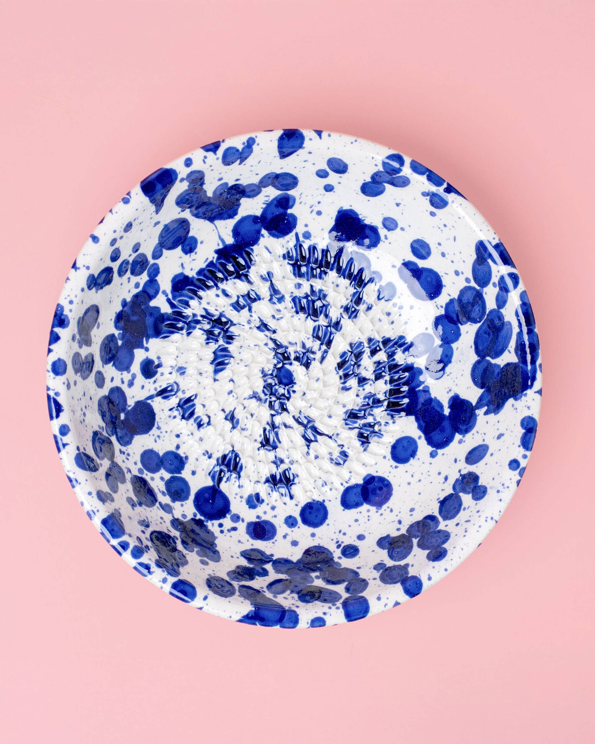 Medium Ceramic Garlic Grater Plate — Persia