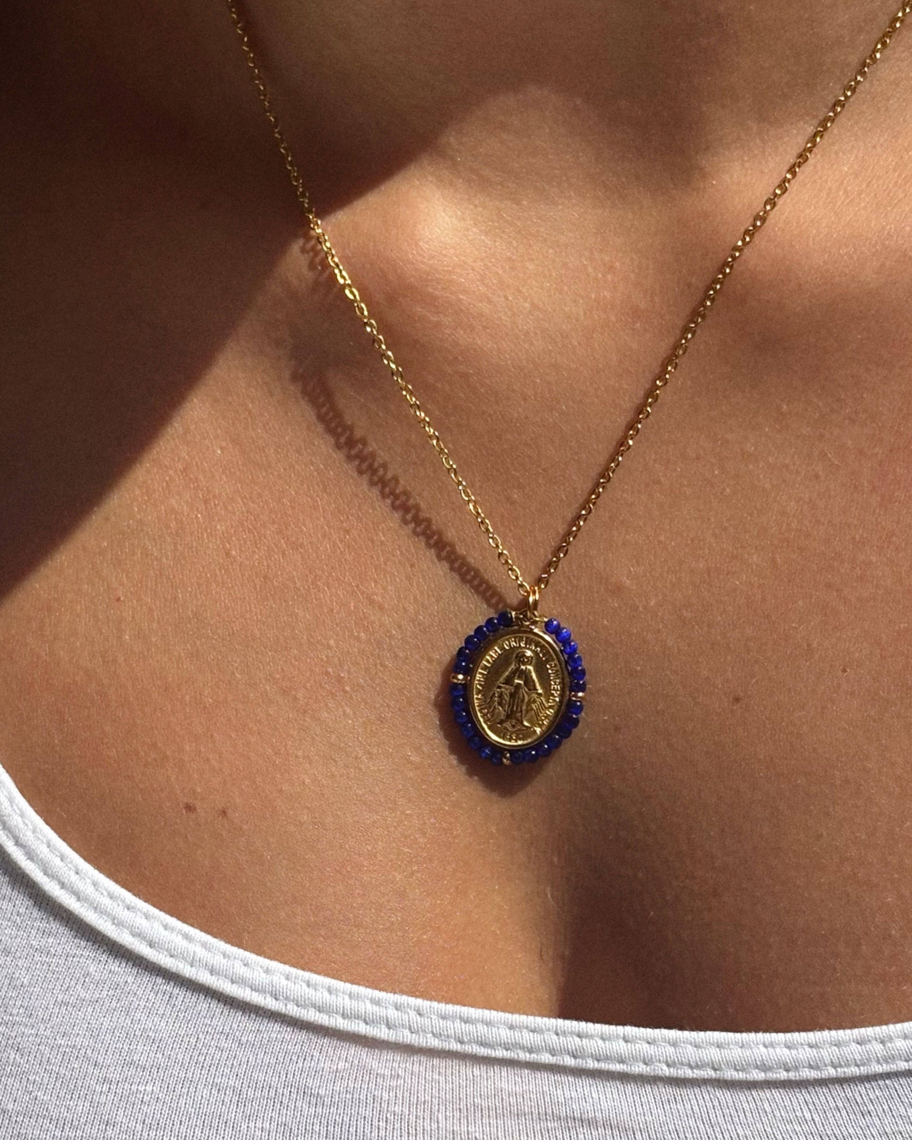 Santa Maria Precious — Necklace Klein Blue
