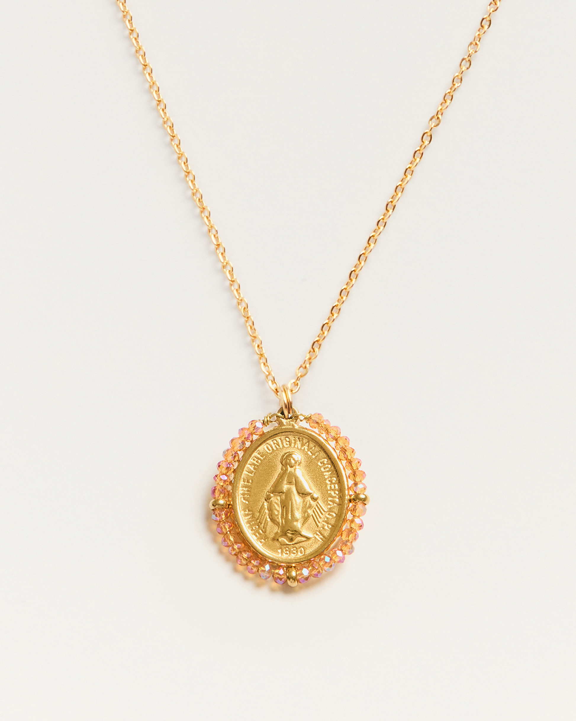Santa Maria- Necklace Shiny Orange