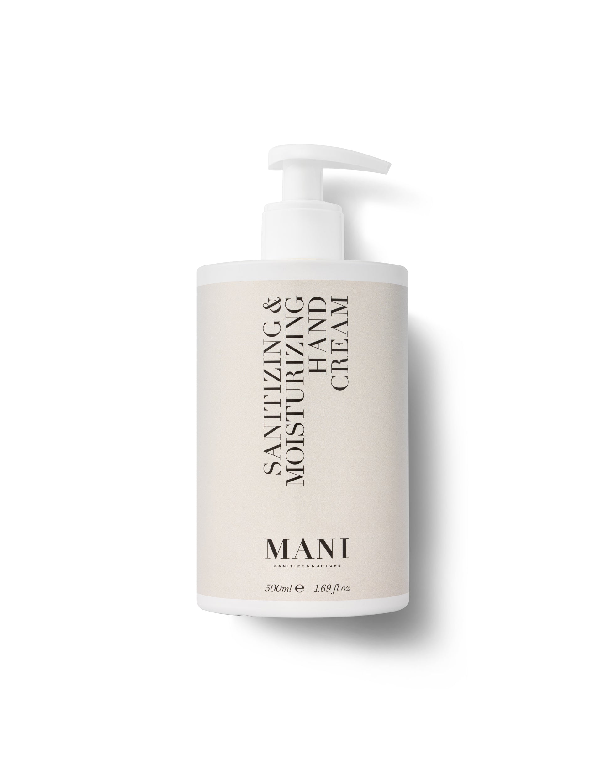 Sanitizing & Moisturizing Hand Cream — 500 ml Pump