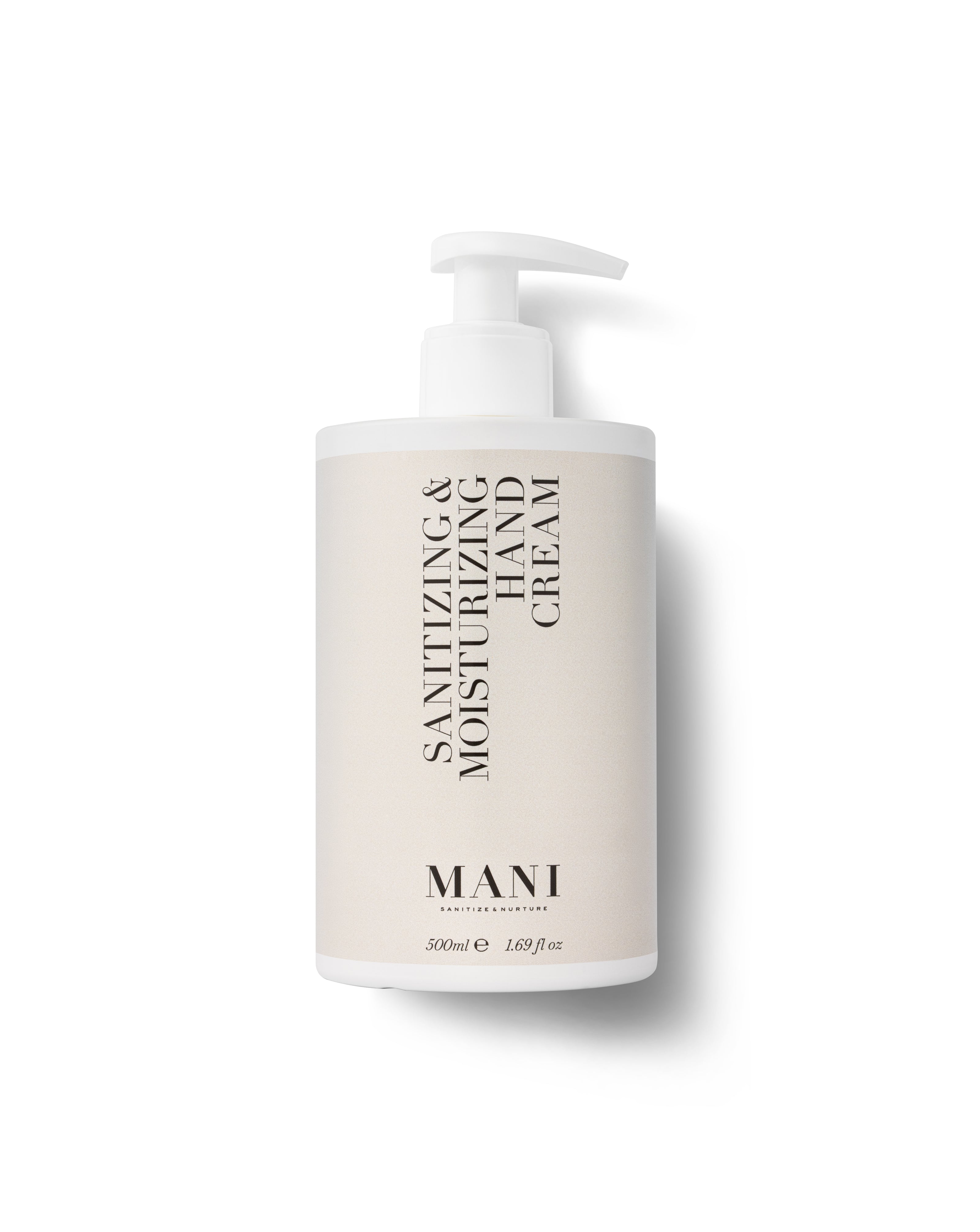 Sanitizing & Moisturizing Hand Cream — 500 ml Pump