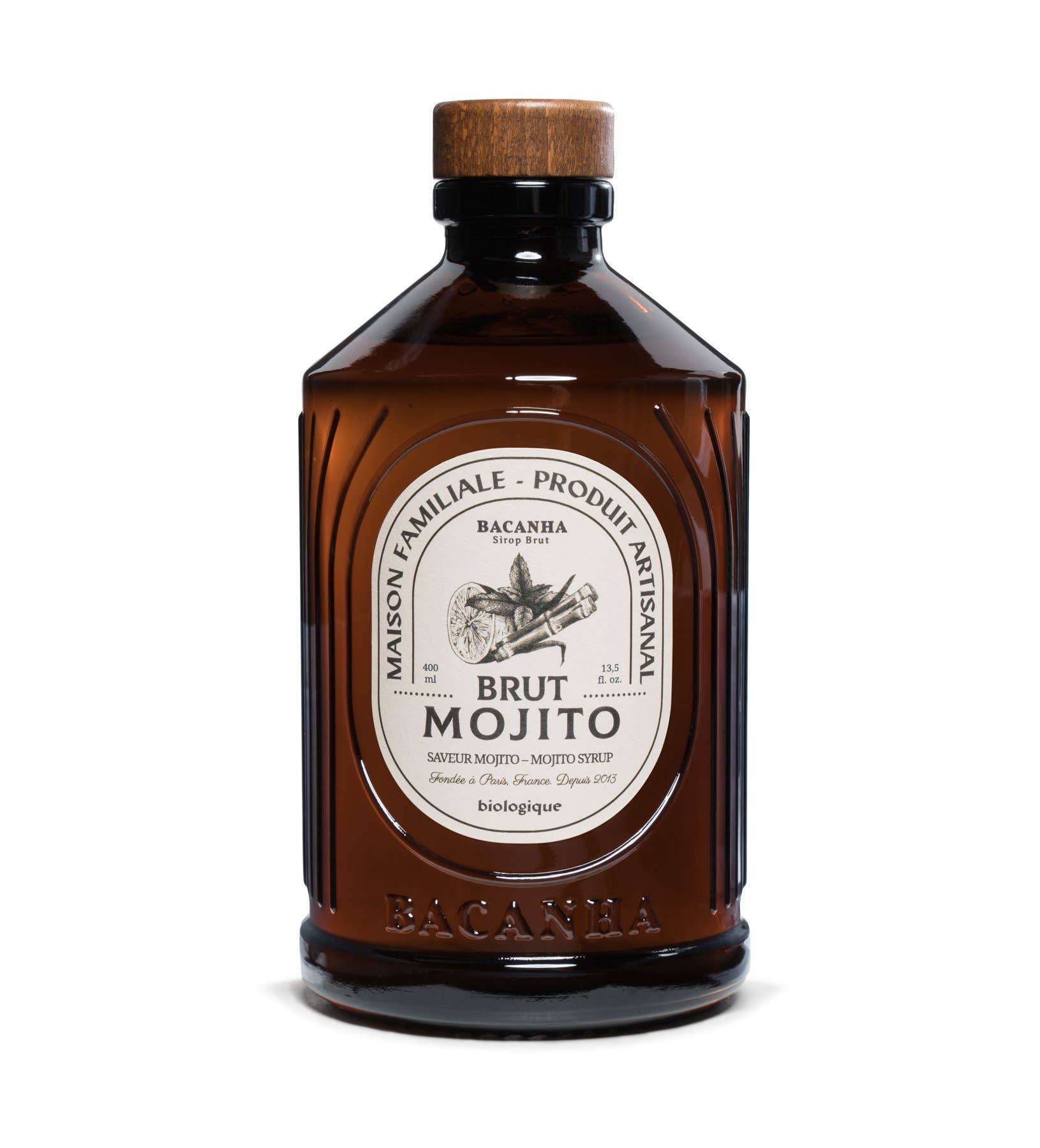 Raw Mojito Syrup - Organic - 400ml - 13,5 Fl. oz.