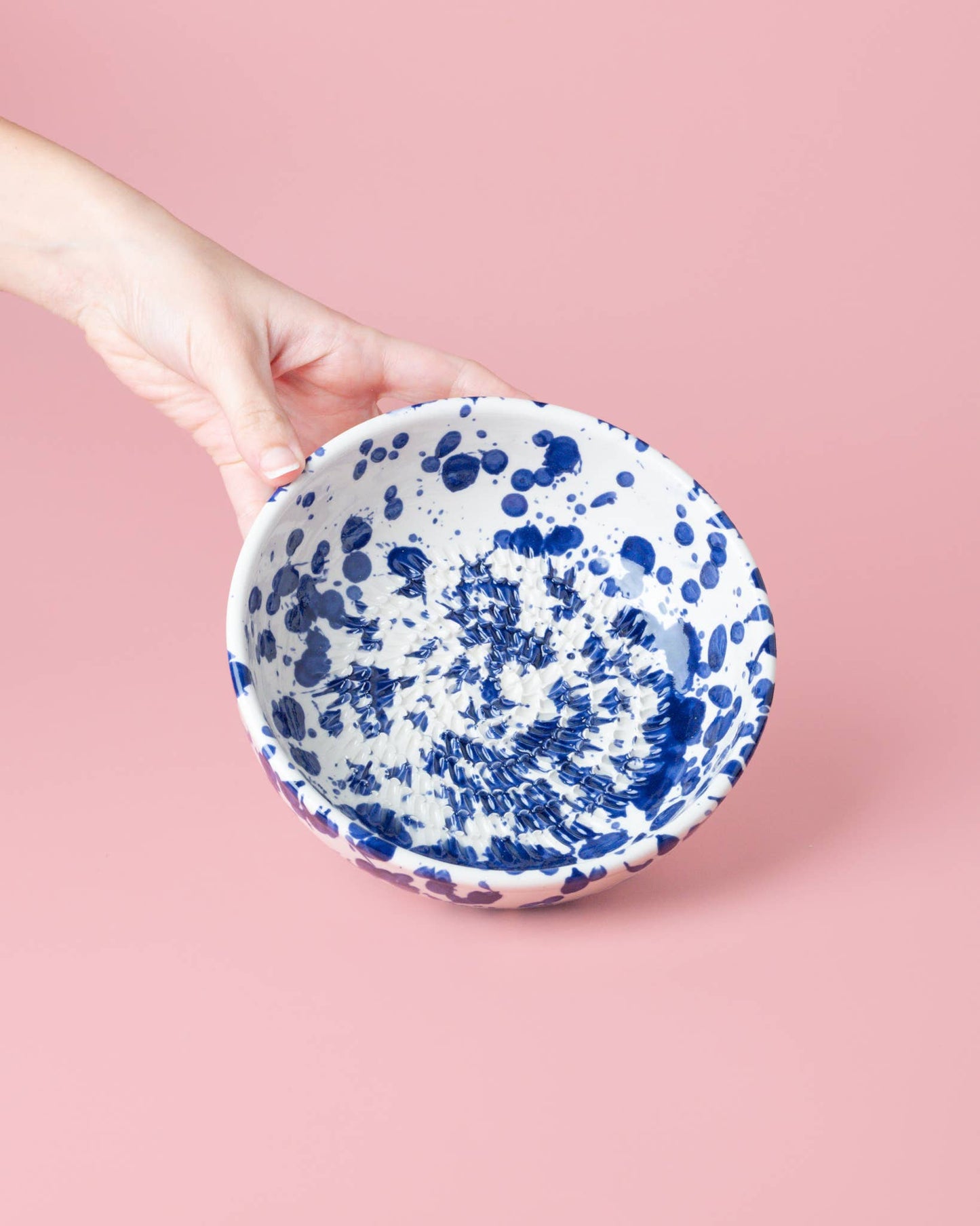 Medium Ceramic Garlic Grater Plate — Persia