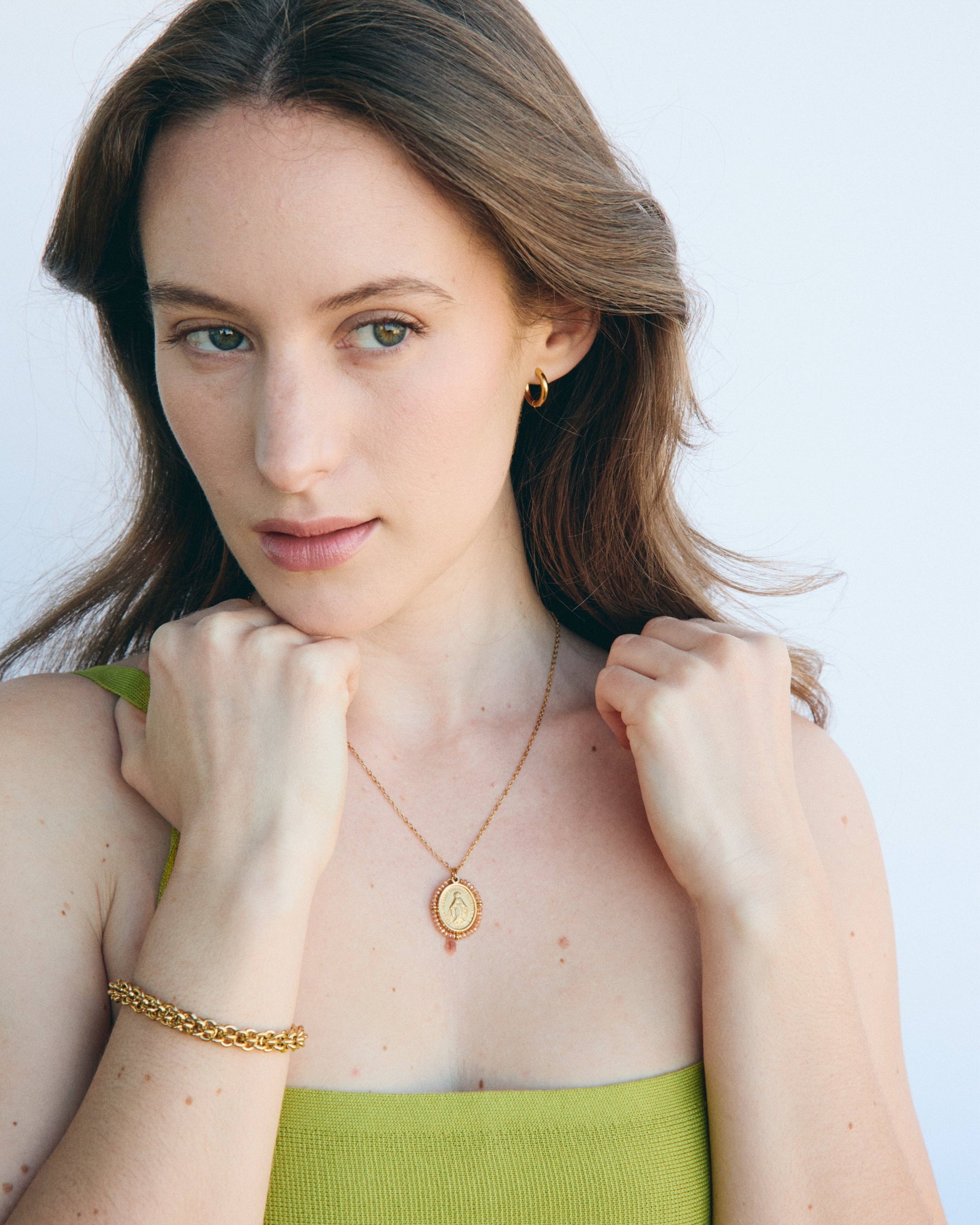 Santa Maria — Necklace Shiny Peach