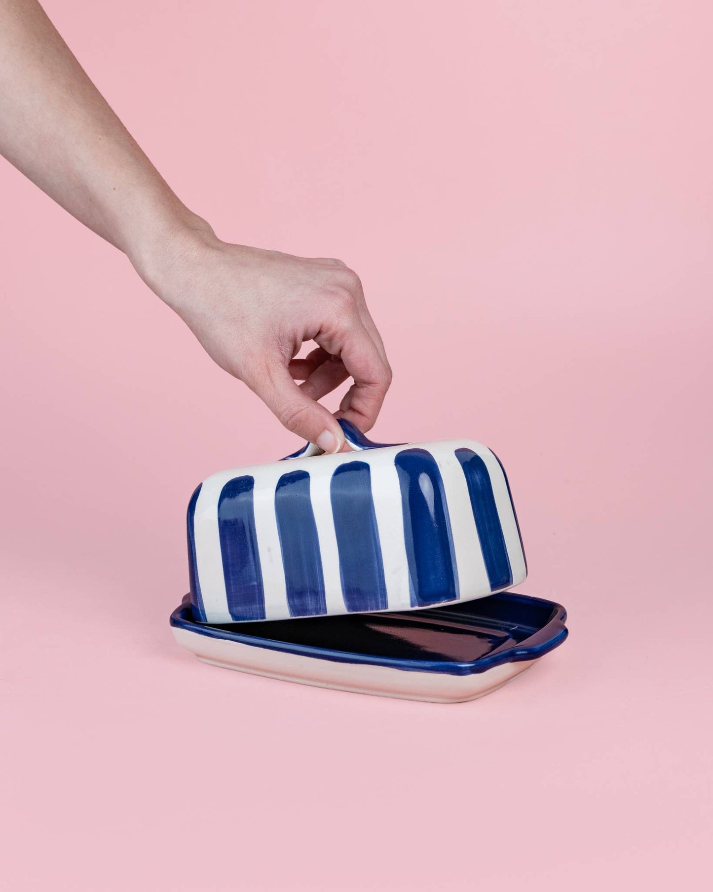 Ceramic Butter Dish — Costa Azul
