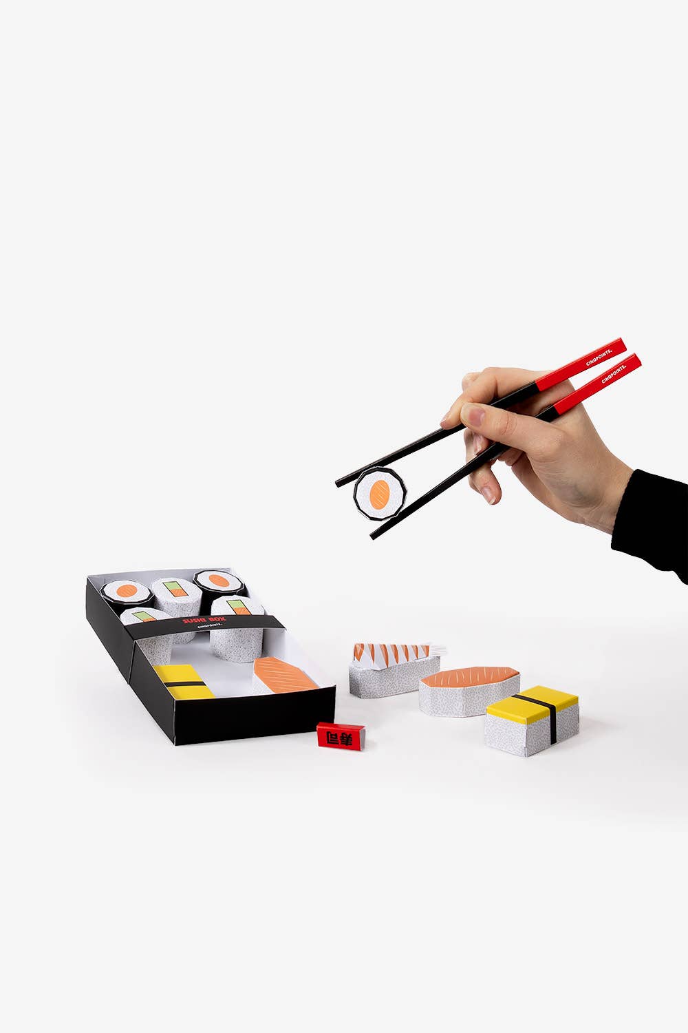 페이퍼크래프트 스시 – 3D 페이퍼푸드 기념품