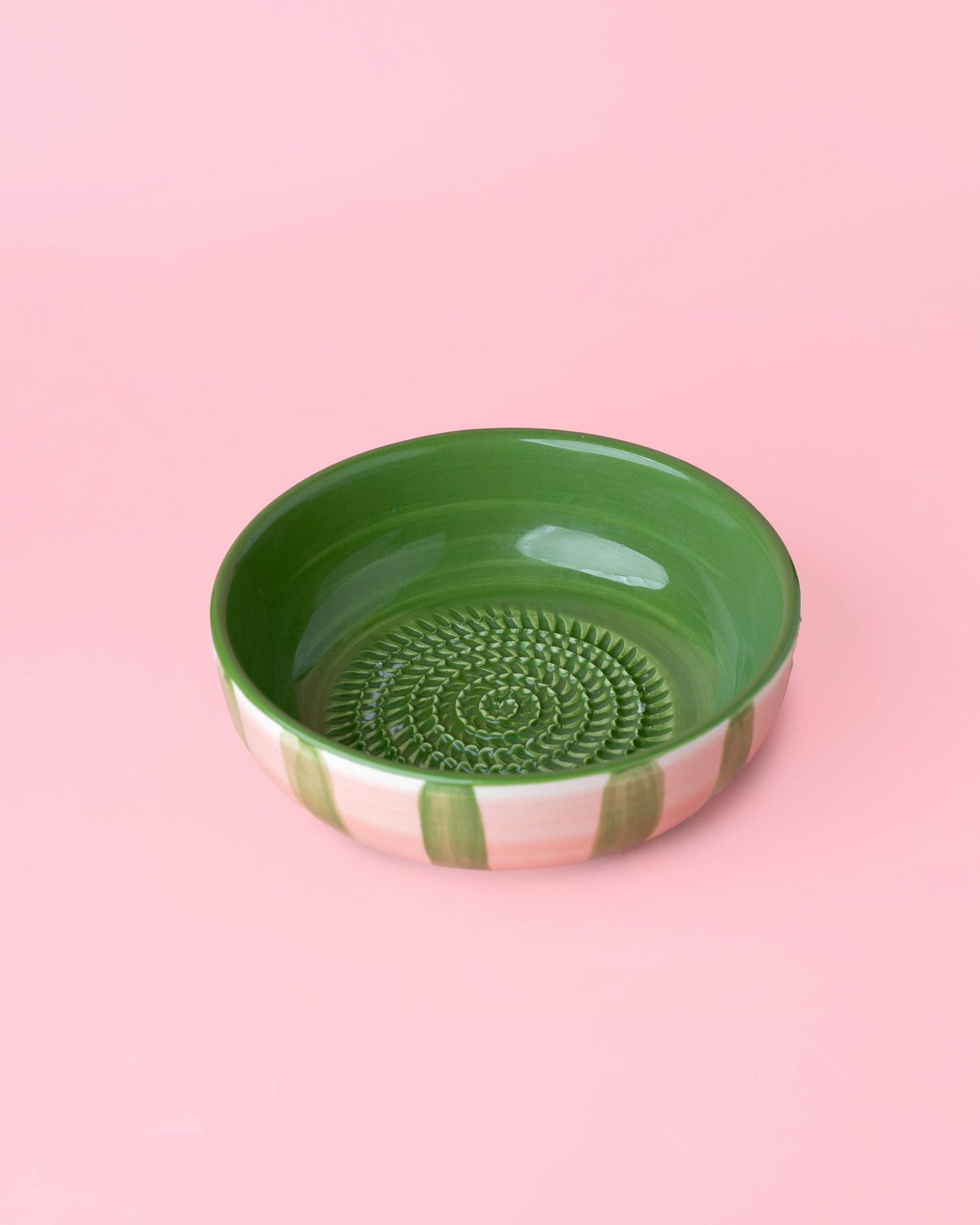 Medium Ceramic Garlic Grater Plate — Elizabeth