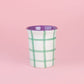 Hand-Painted Ceramic Cup — Esmeralda
