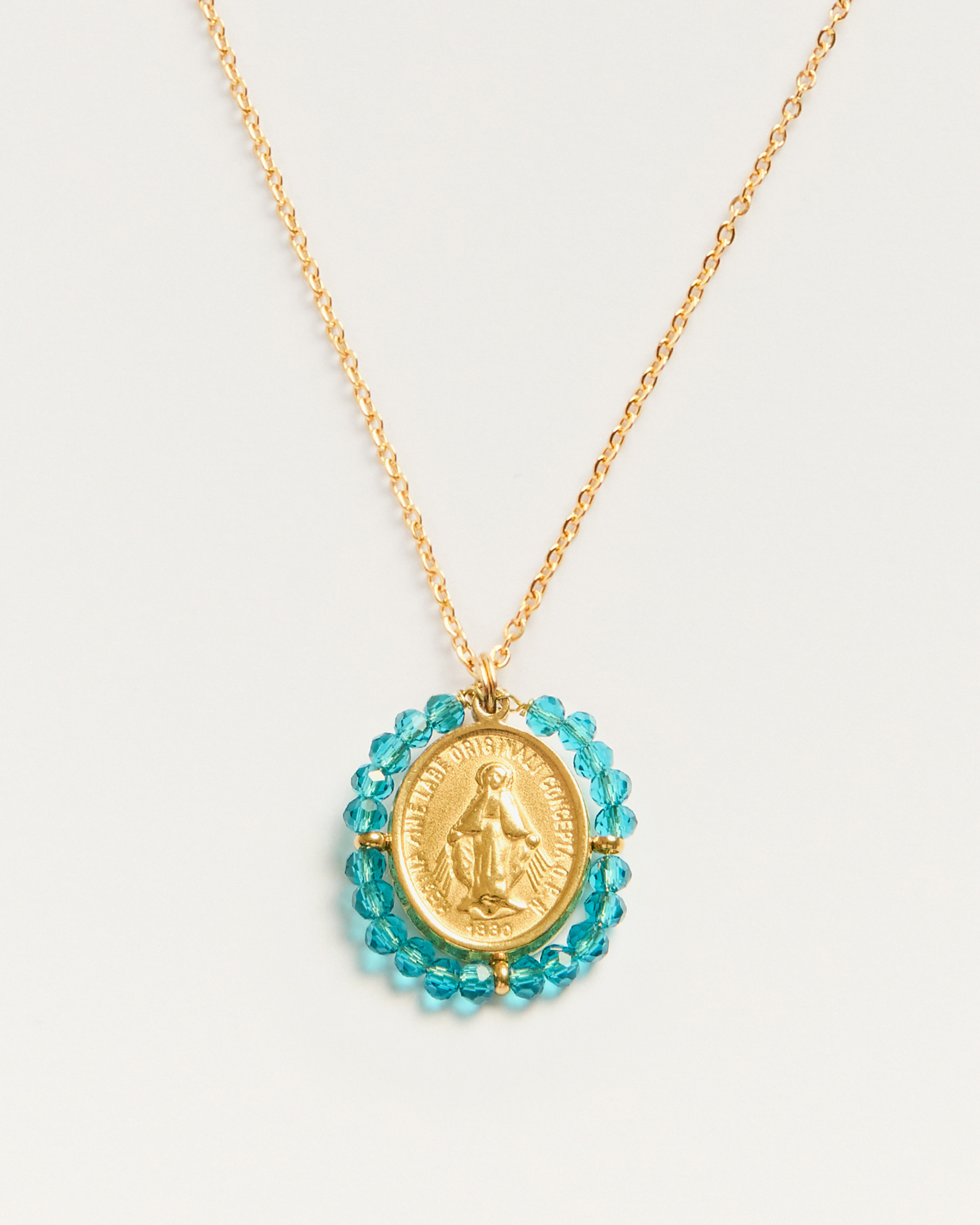 Santa Maria — Necklace Cerulean Blue