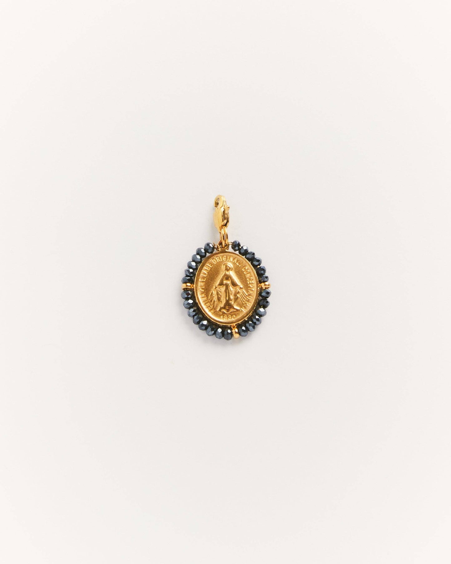 Santa Maria — Charm Hematite