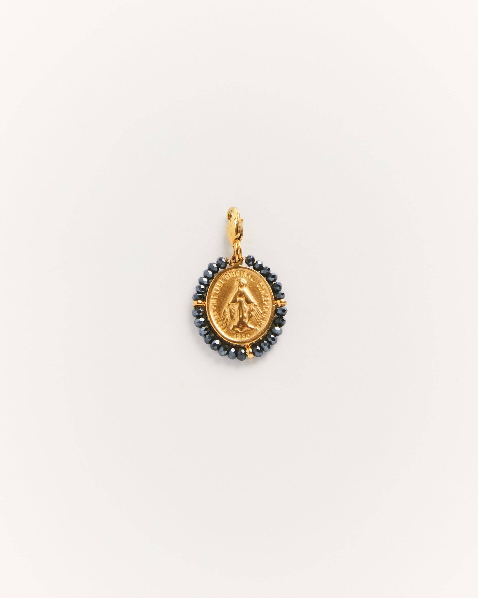 Santa Maria — Charm Hematite
