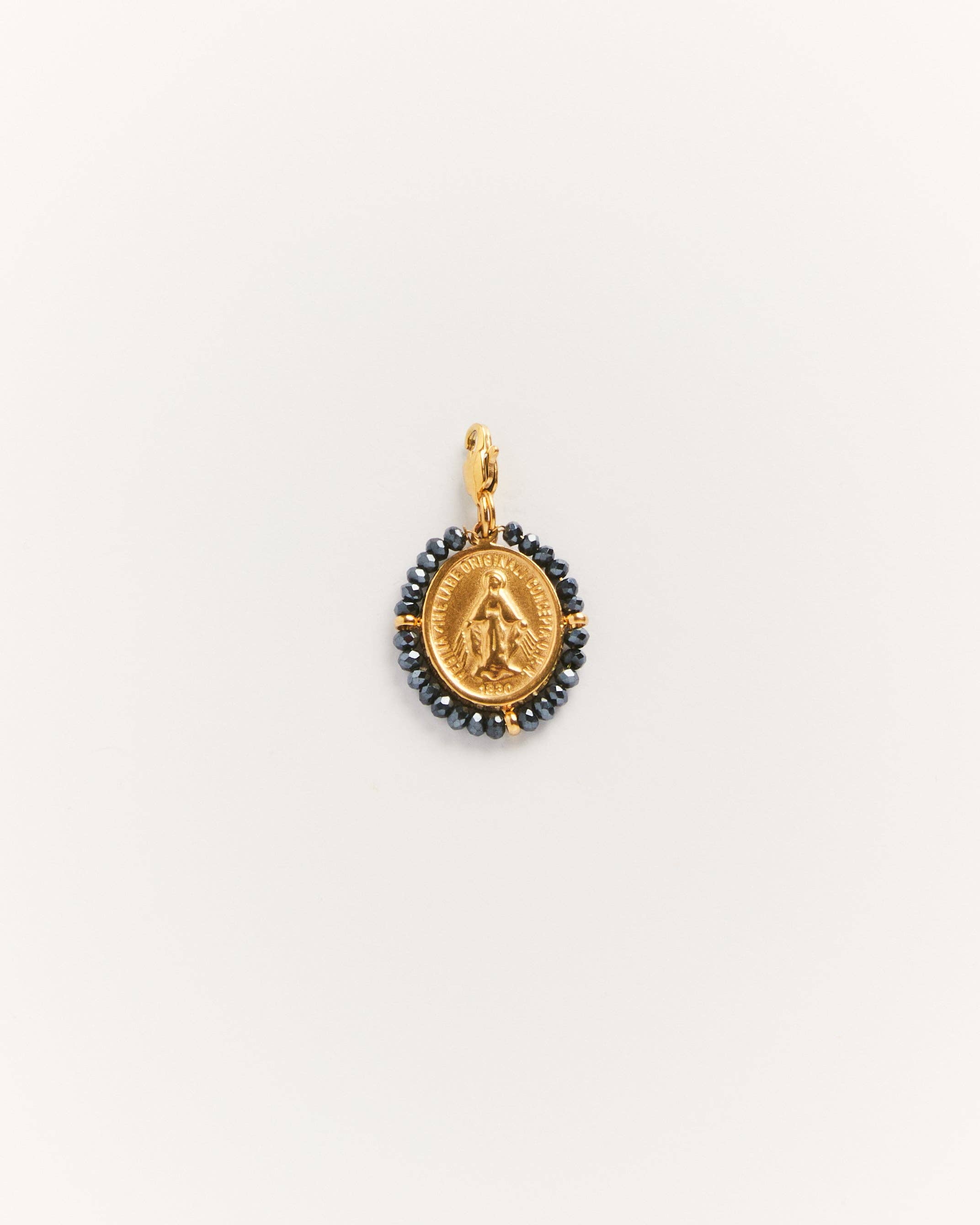Santa Maria — Charm Hematite