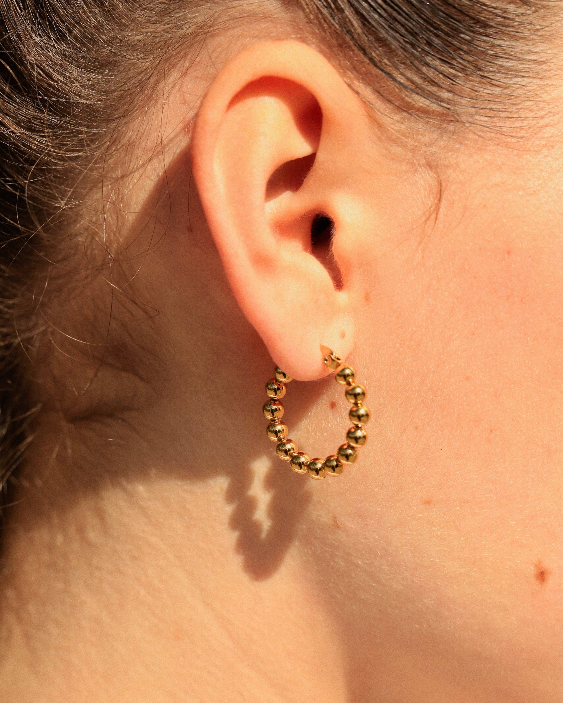 Celestine Hoop Earrings