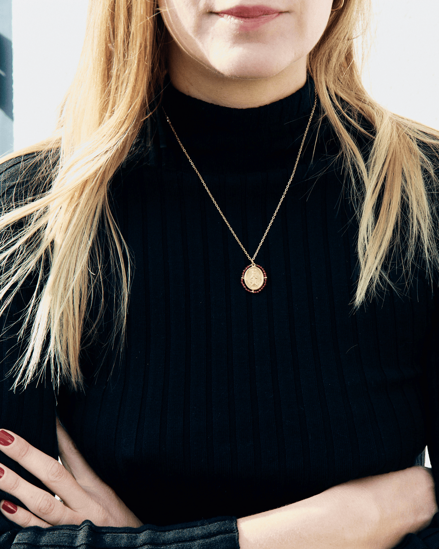 Santa Maria — Necklace Grenat