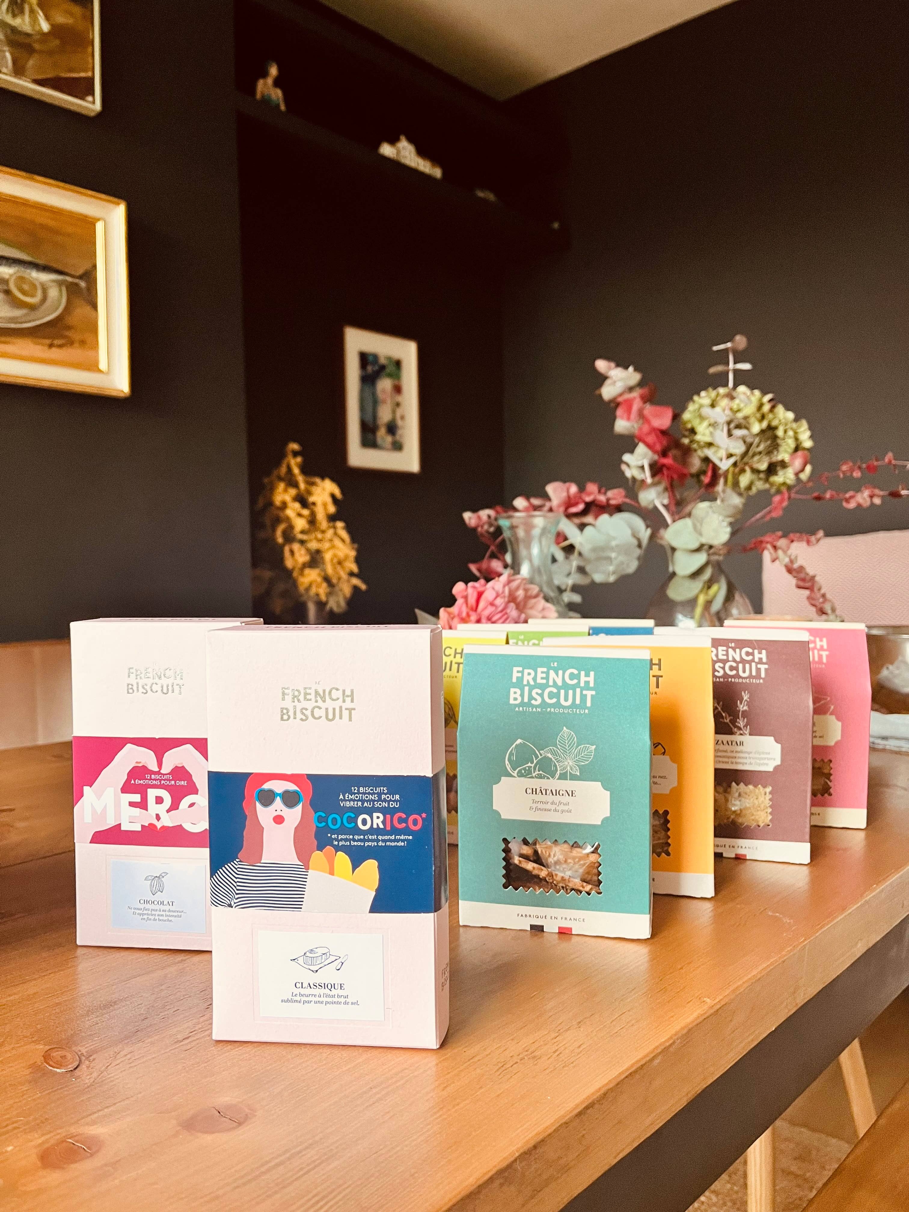 “Cocorico” – French Message Biscuit Gift Box