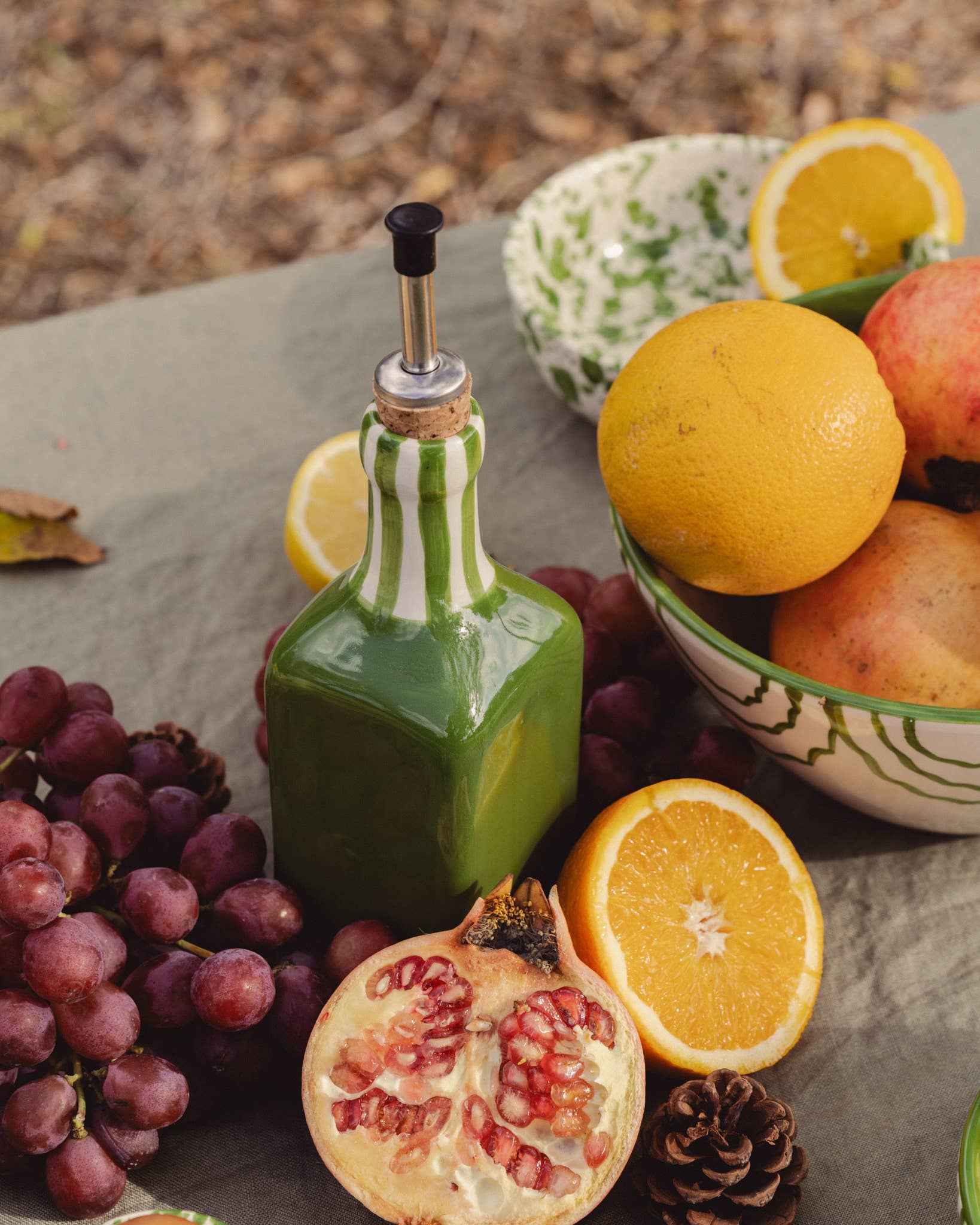 Ceramic Olive Oil Dispenser 475 ml — Raíces