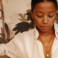 Juliet Y — Long golden chain necklace