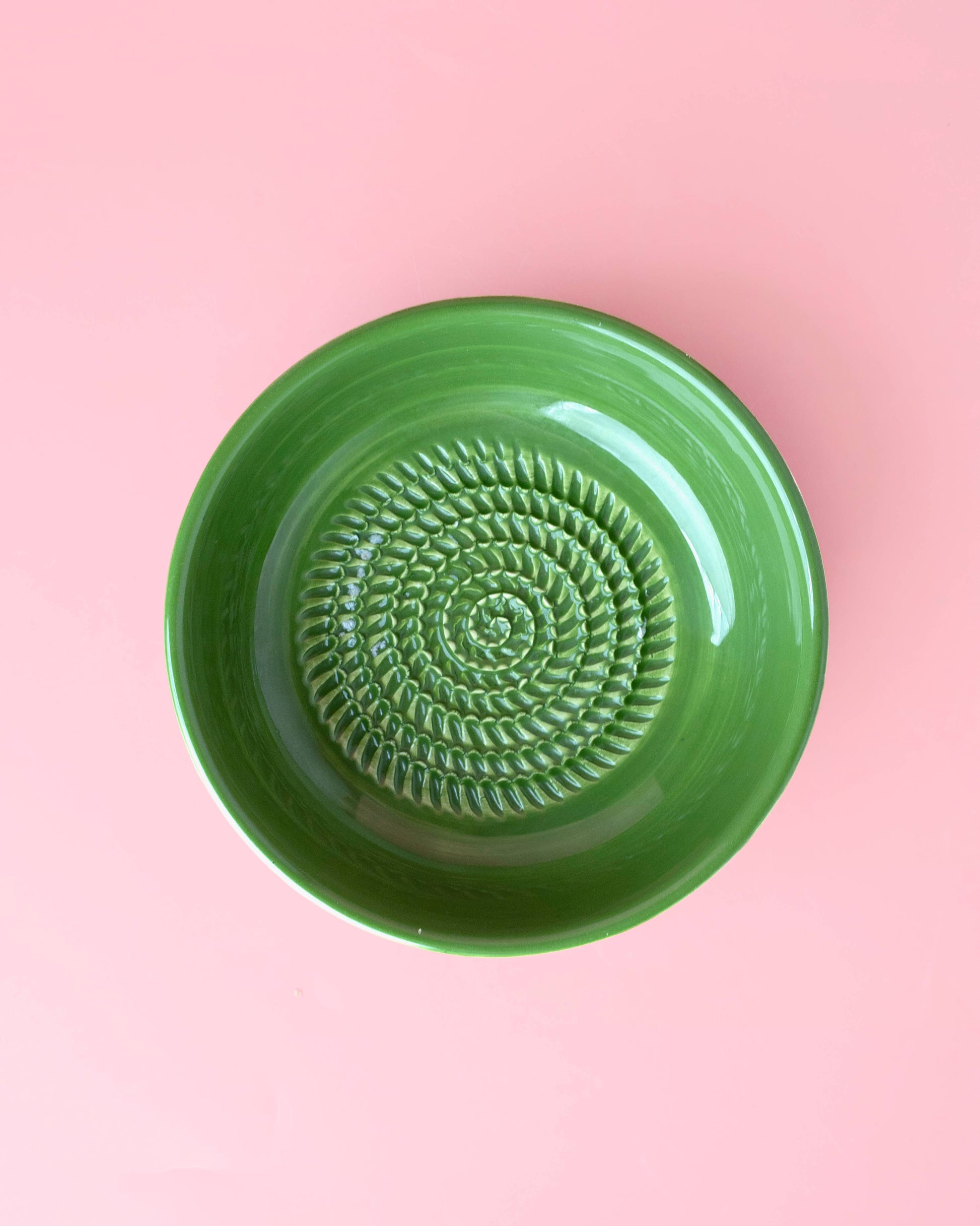 Medium Ceramic Garlic Grater Plate — Elizabeth