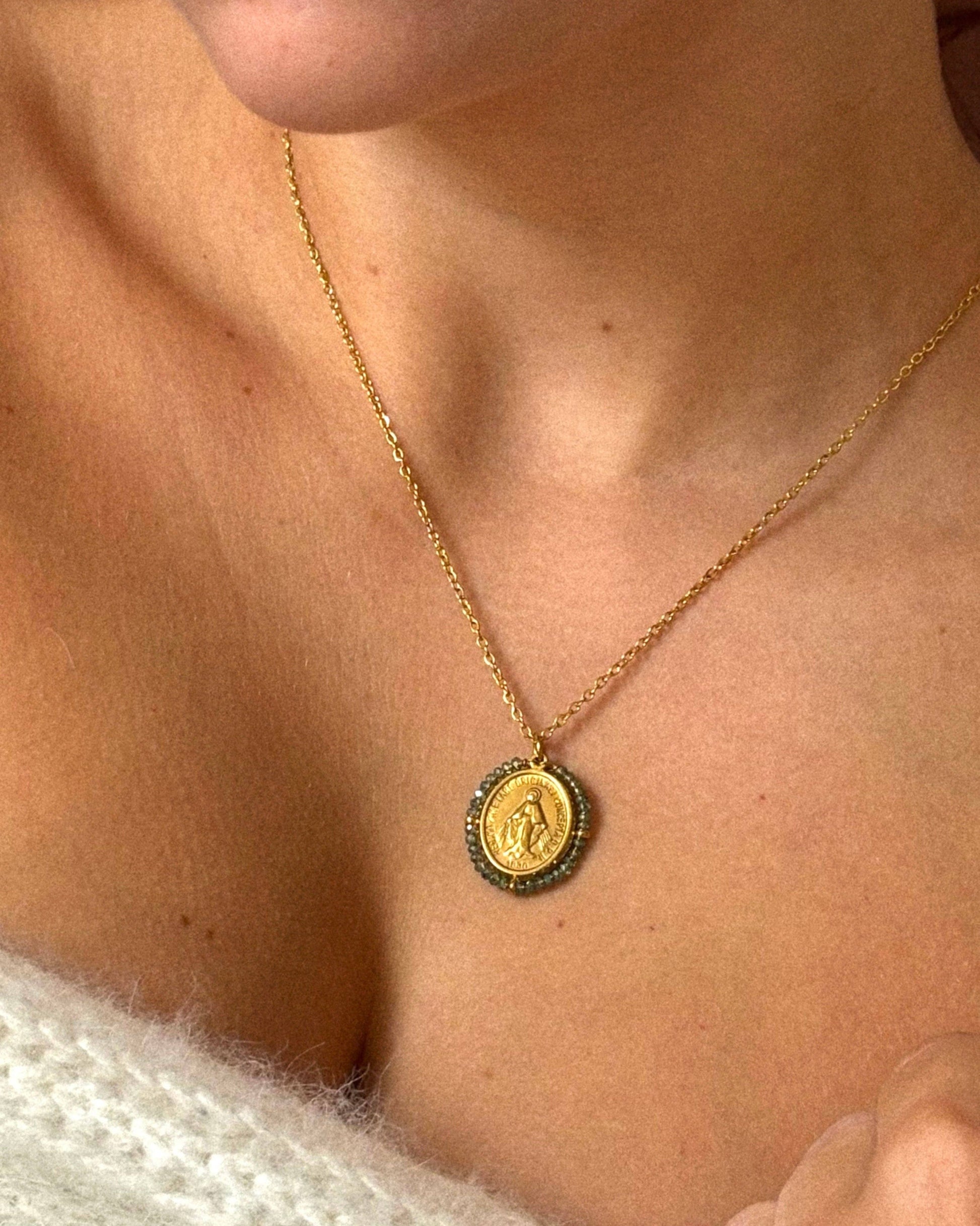 Santa Maria — Necklace Shiny Light Blue