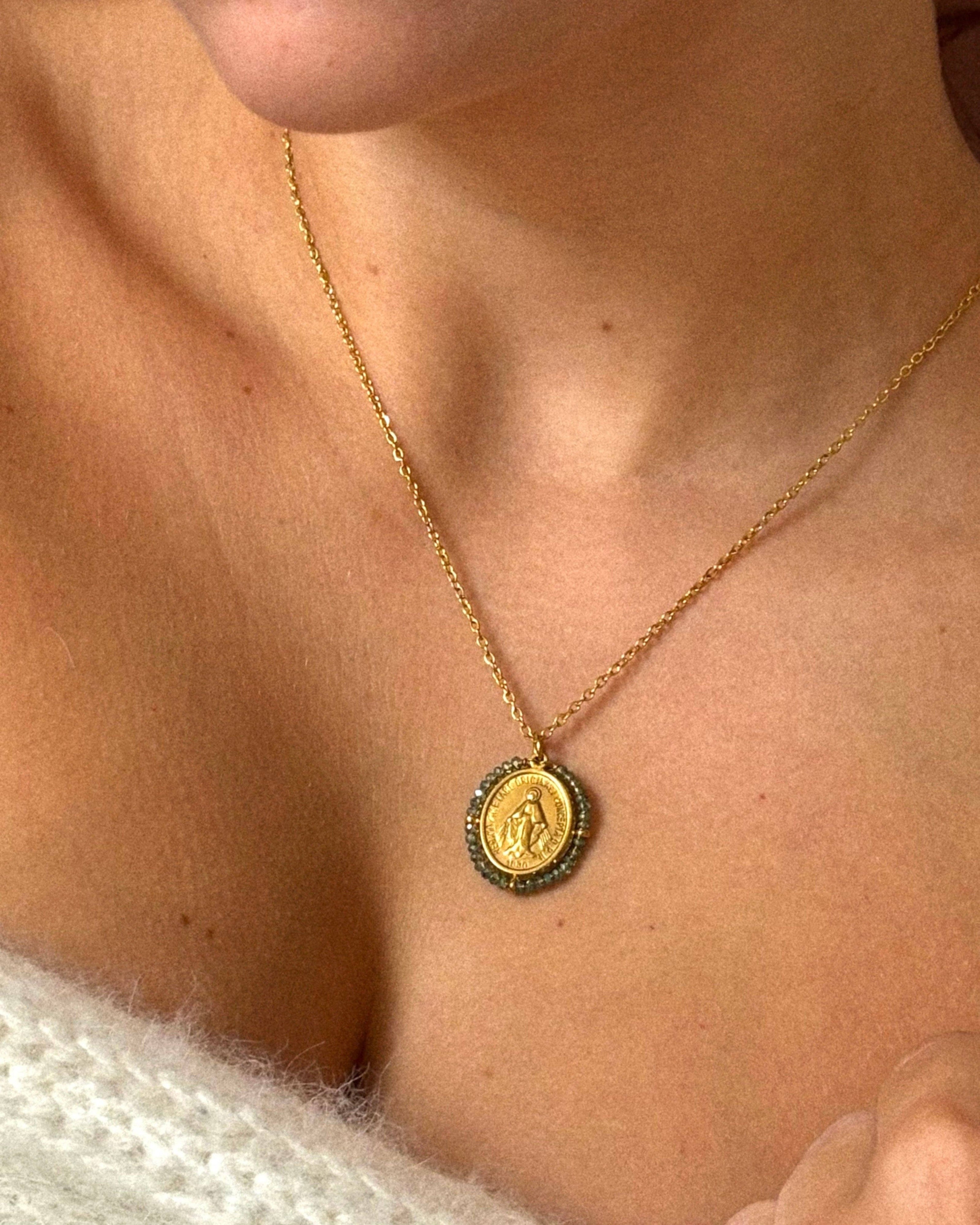 Santa Maria — Necklace Shiny Light Blue