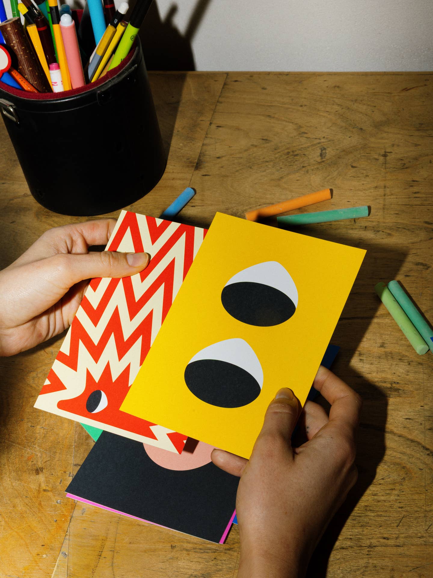 Postcards set of 6 (variation Illustrations)