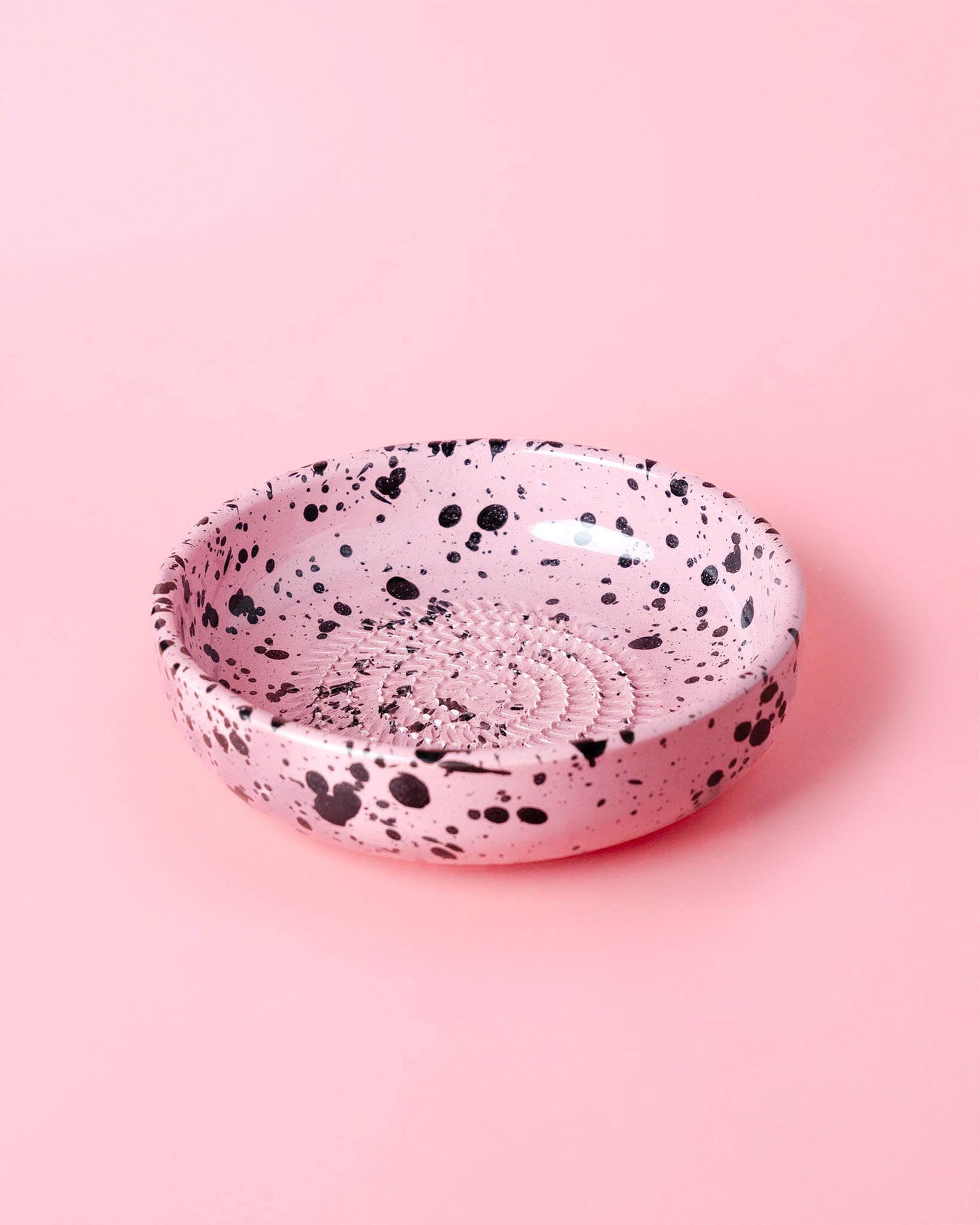 Large Ceramic Garlic Grater Plate — Cósmica