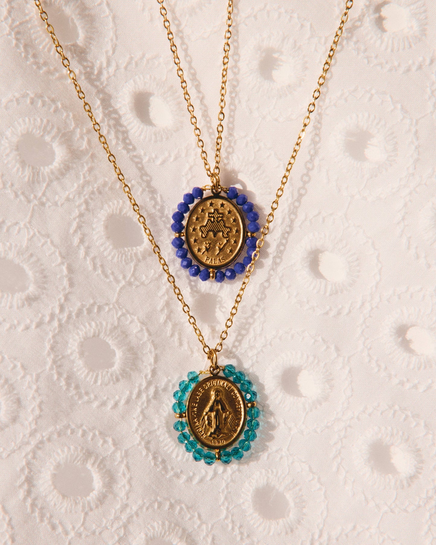 Santa Maria — Necklace Cobalt Blue