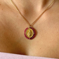 Santa Maria — Necklace Grenat