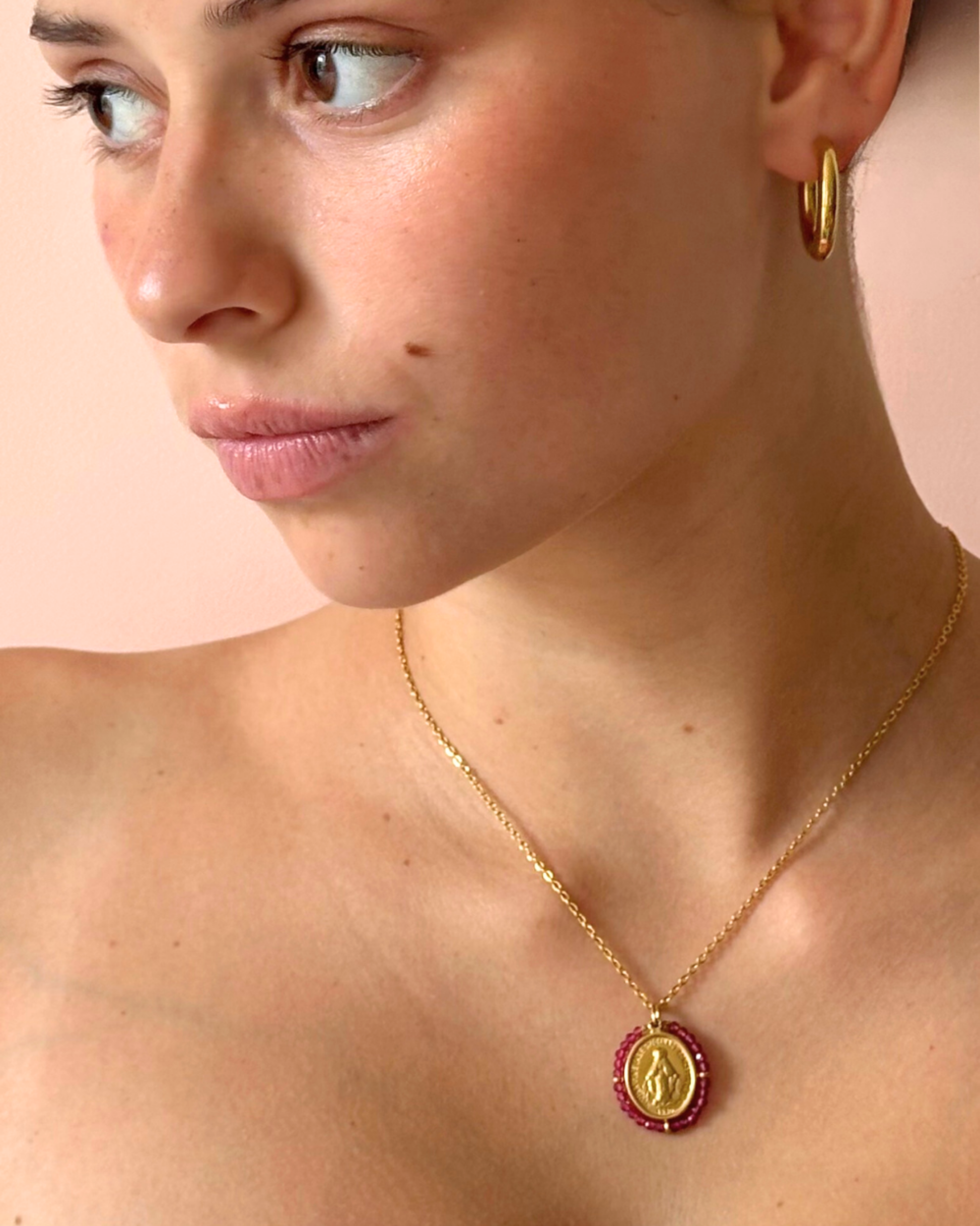 Santa Maria — Necklace Grenat