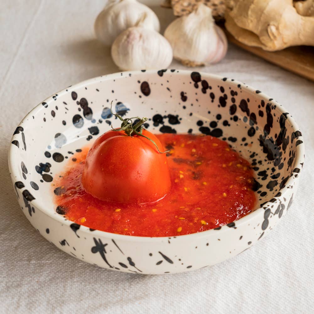 Large Ceramic Garlic Grater Plate — Galaxia