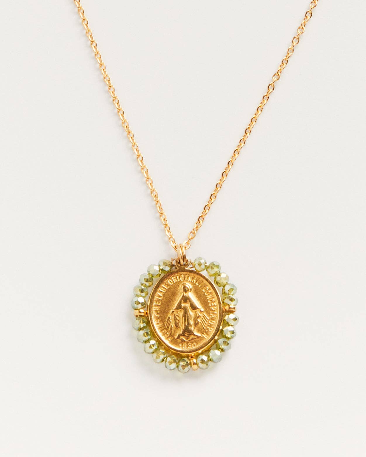 Santa Maria — Necklace Shiny Green