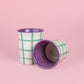 Hand-Painted Ceramic Cup — Esmeralda