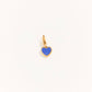Coeur Dragée 4 colors — Set of Heart-Shaped Charms