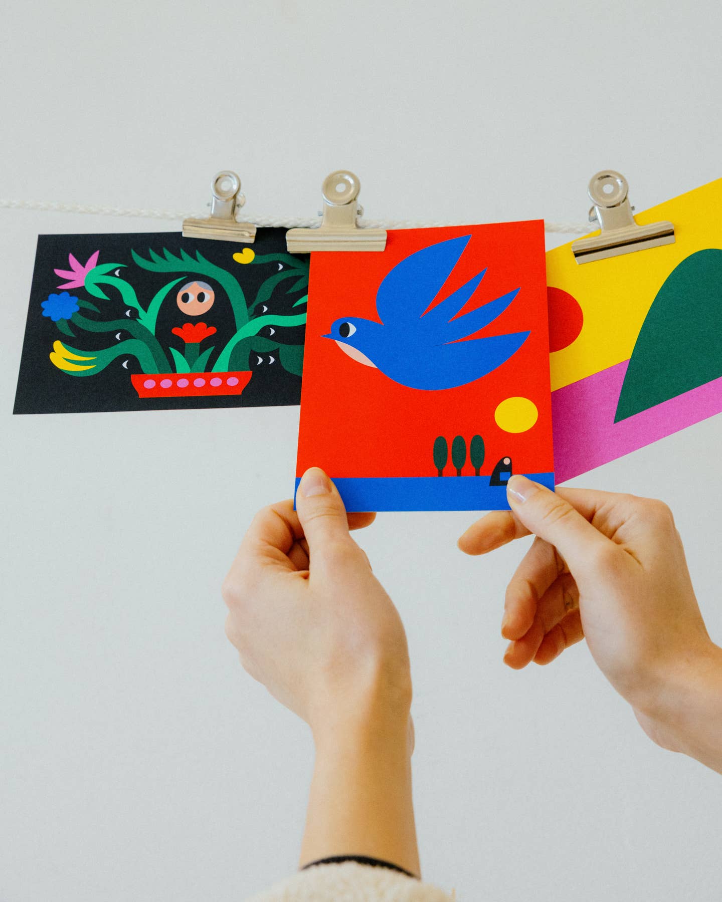 Postcards set of 6 (variation Friends)