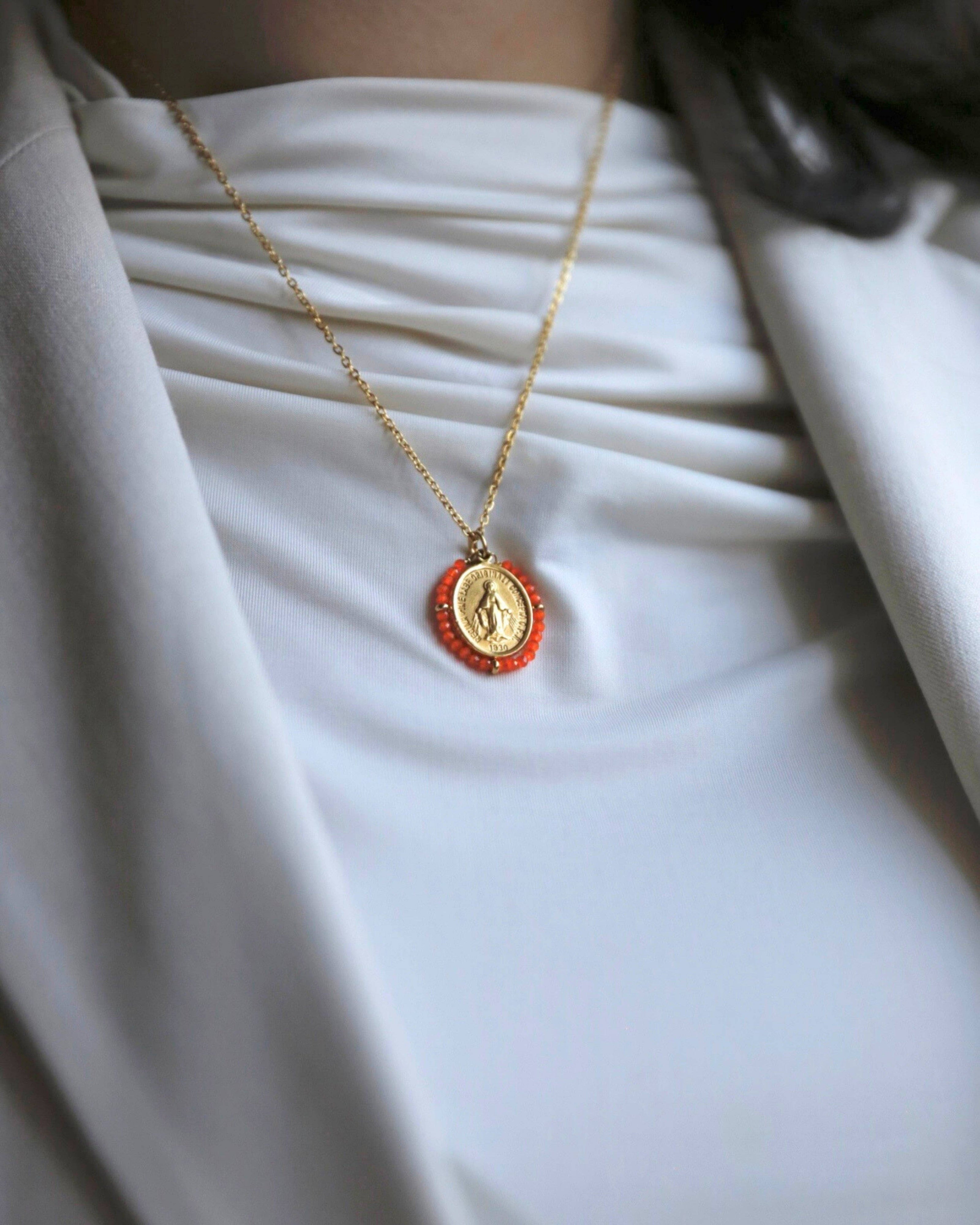 Santa Maria Precious — Necklace Orange
