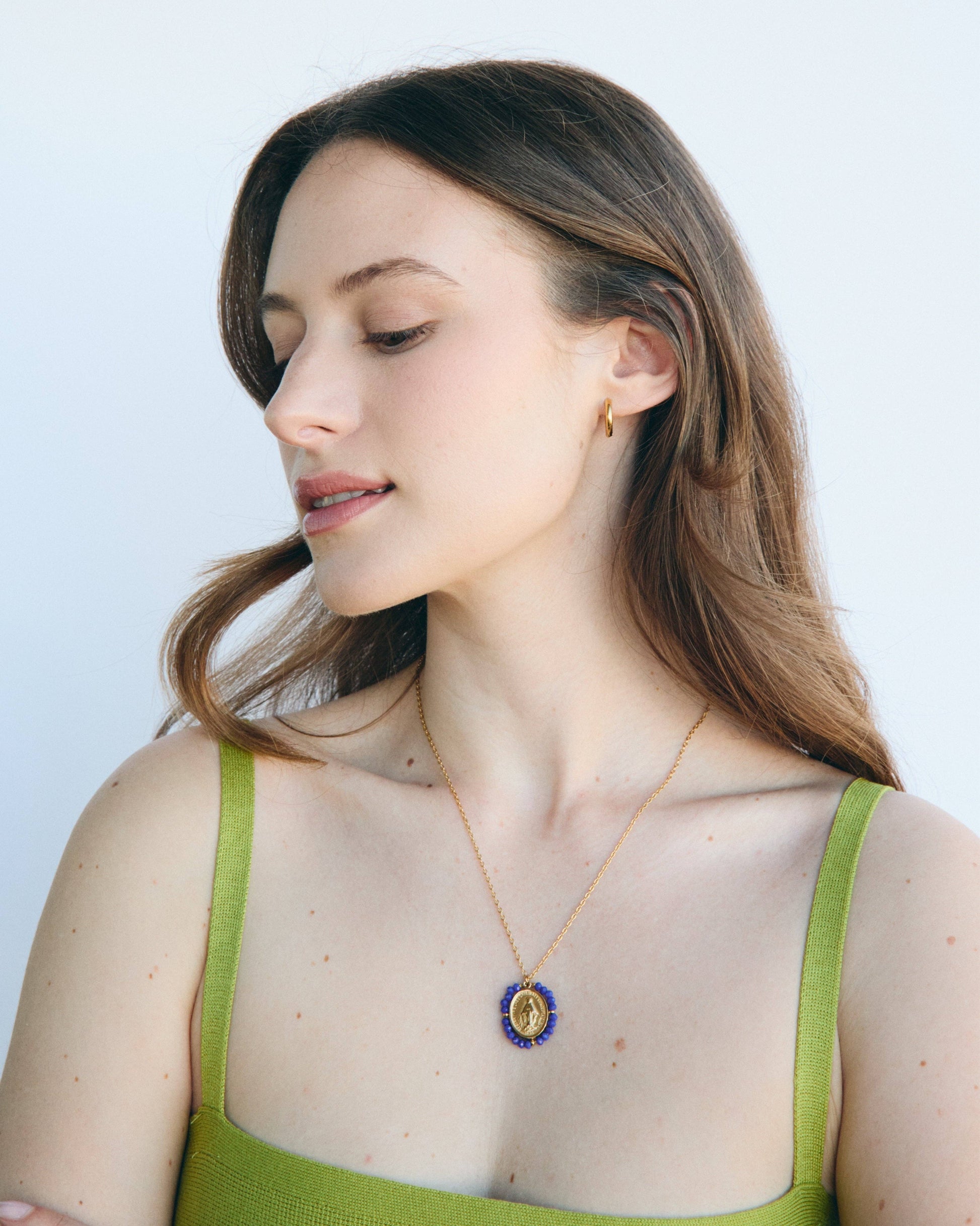 Santa Maria — Necklace Cobalt Blue