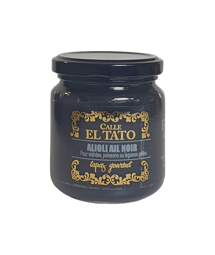 Black Garlic Alioli Sauce