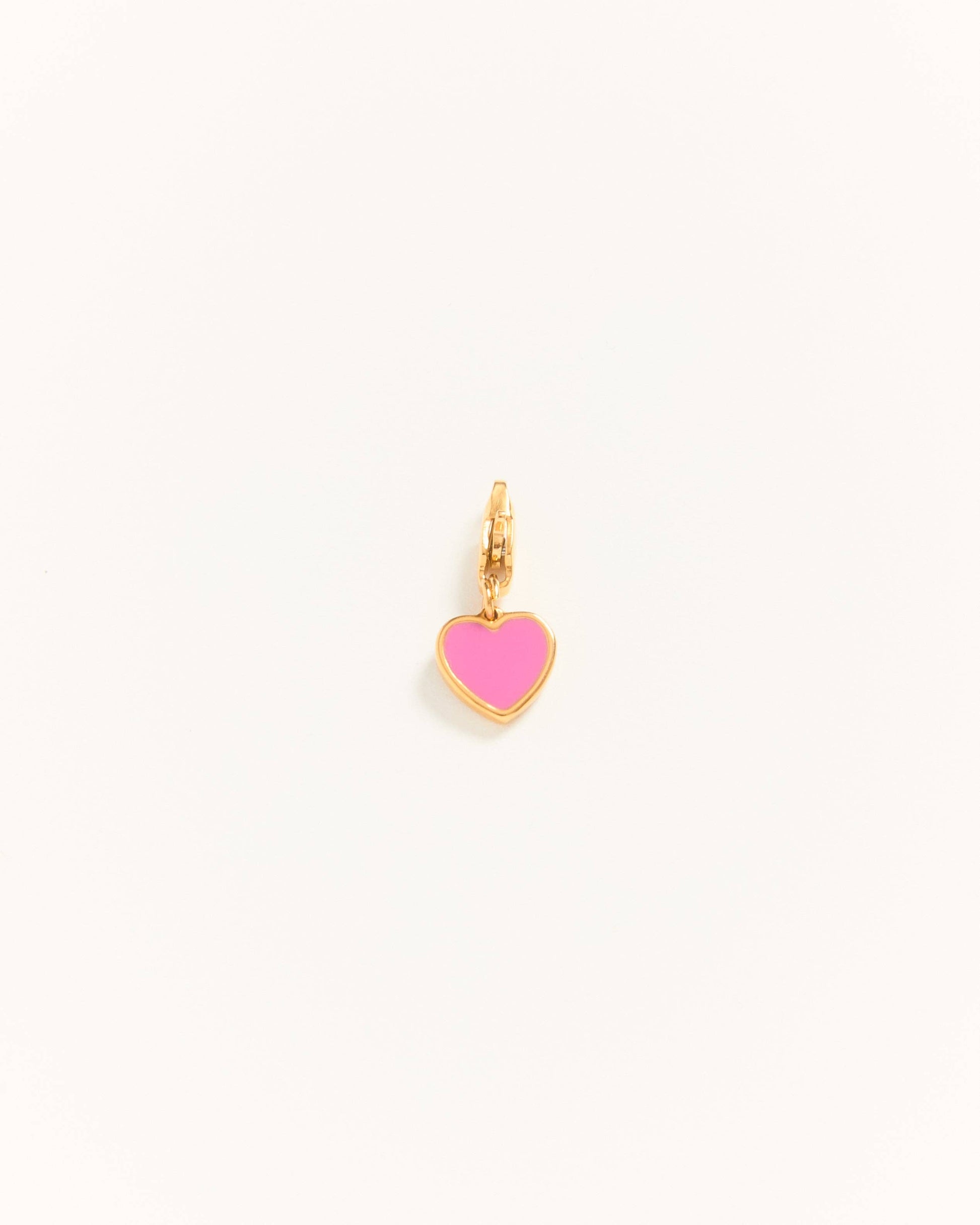 Coeur Dragée 4 colors — Set of Heart-Shaped Charms