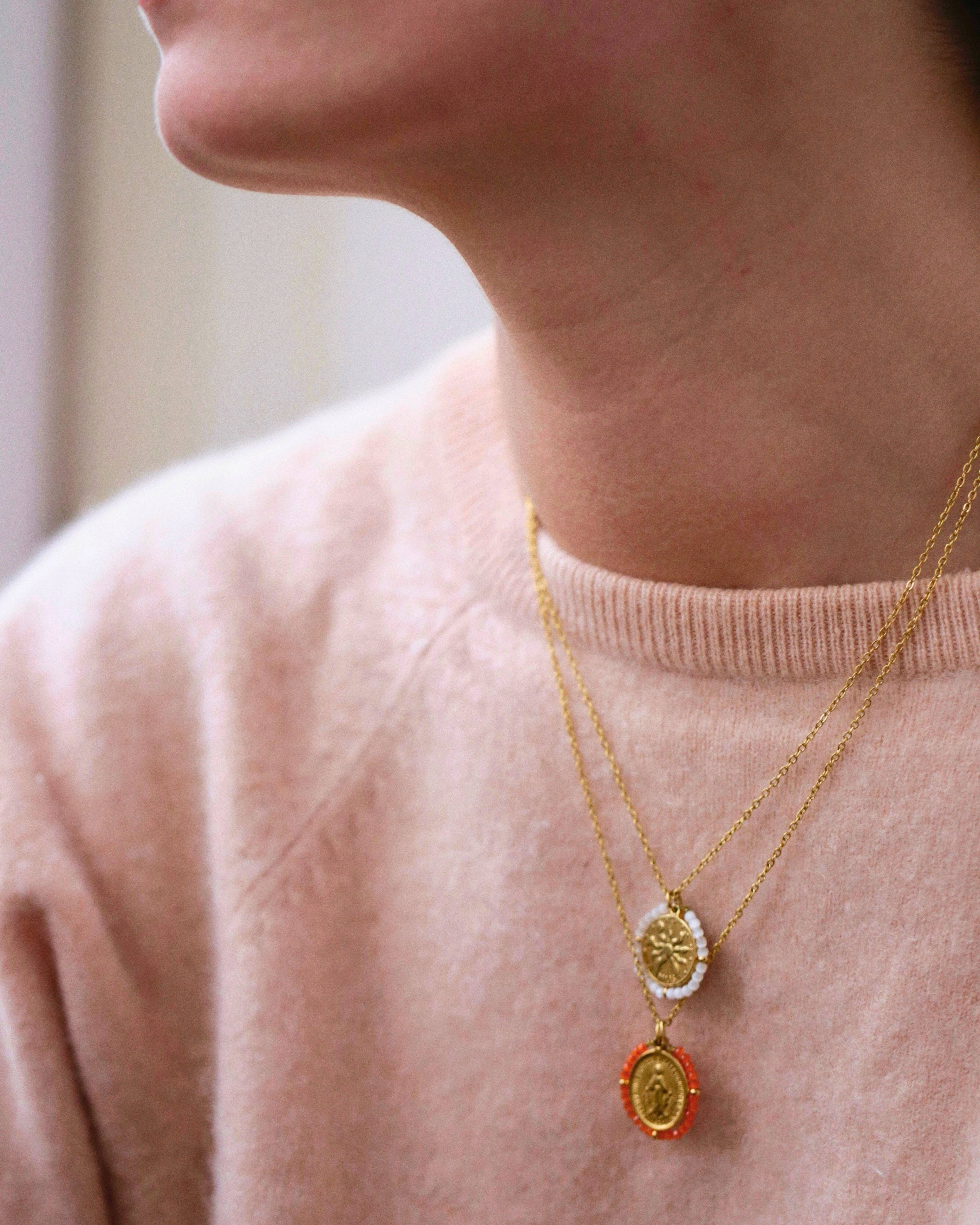 Santa Maria Precious — Necklace Orange