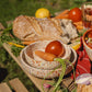 Medium Ceramic Garlic Grater Plate — Carnaval
