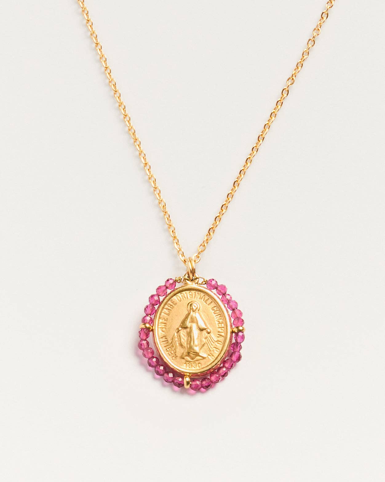 Santa Maria — Necklace Grenat