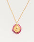 Santa Maria — Necklace Grenat