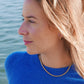 Ana Choker — short chain necklace in gold stainless steel