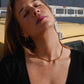 Ana Choker — short chain necklace in gold stainless steel